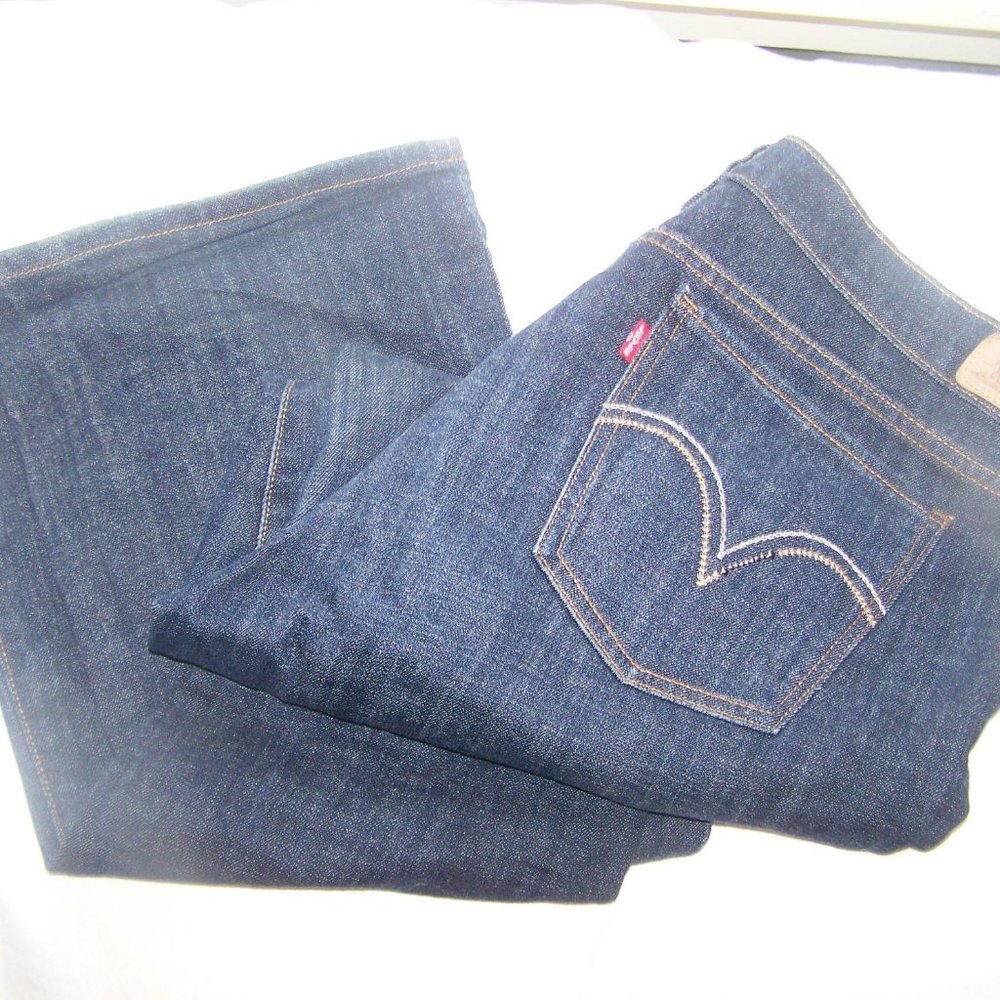 Levi's Women's Boot Cut Jeans - Dark Blue